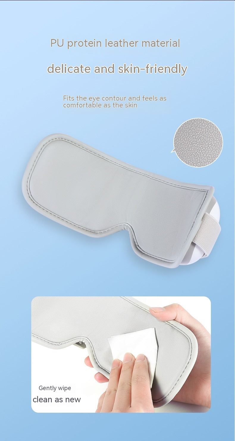 Masseur Oculaire Intelligent S-5 – Massage 10D, Chaleur Relaxante, Bluetooth & Écran LCD