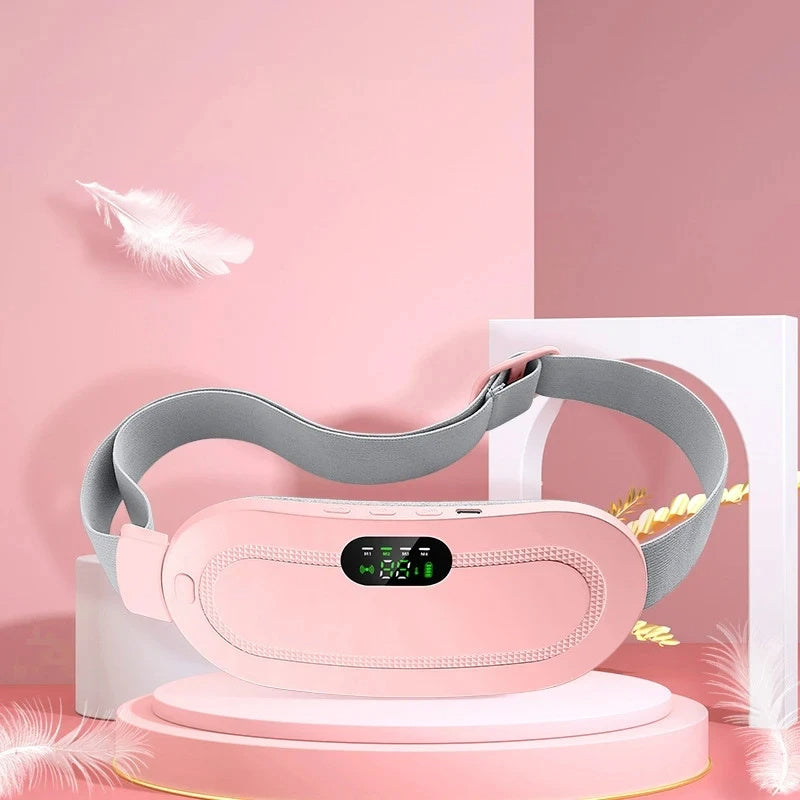 Ceinture Chauffante & Massante Sans Fil – Soulagement des Règles Instantané