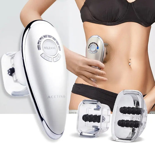 Appareil Anti-Cellulite 3-en-1 : Aspiration, Massage EMS & Lumière Rouge Raffermissante