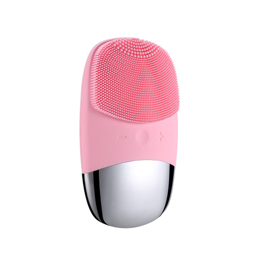 Brosse Nettoyante Visage Sonique – Silicone Alimentaire, Étanche IPX7, 5 Modes de Vibration – Nettoyage en Profondeur & Massage