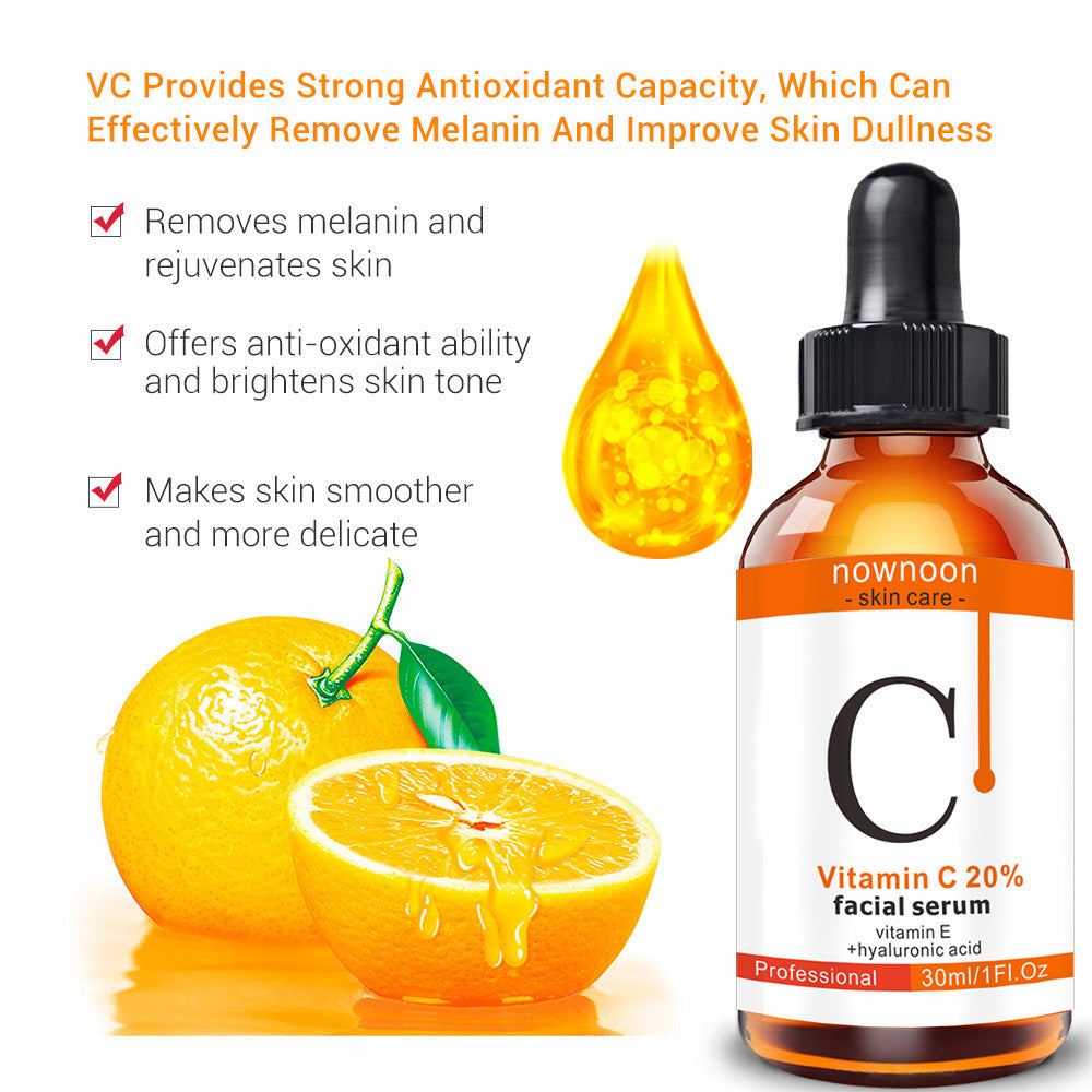 Sérum Vitamine C 20% & Collagène – Éclat du Teint, Anti-Âge & Hydratation Intense