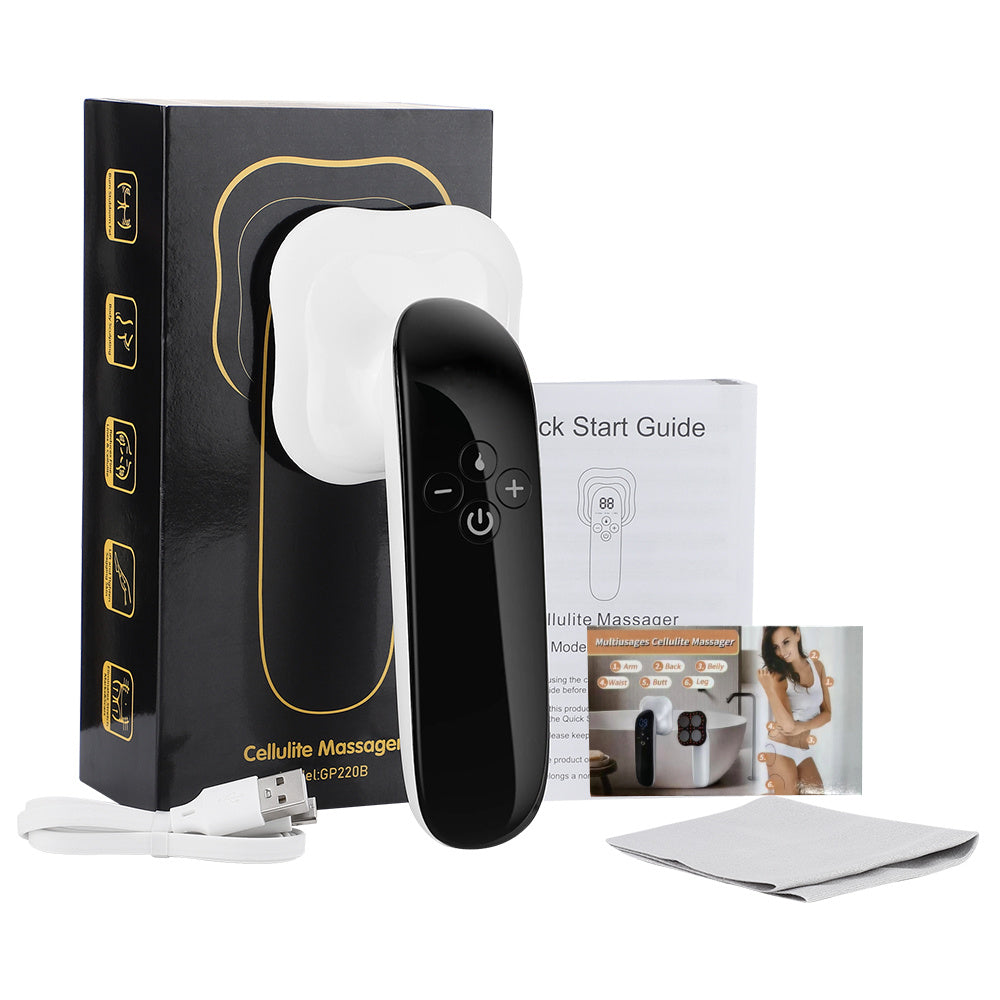 Masseur Minceur 4 en 1 – Technologie RF, Lumière Rouge & Chauffage | Raffermissant & Brûleur de Graisse Rechargeable