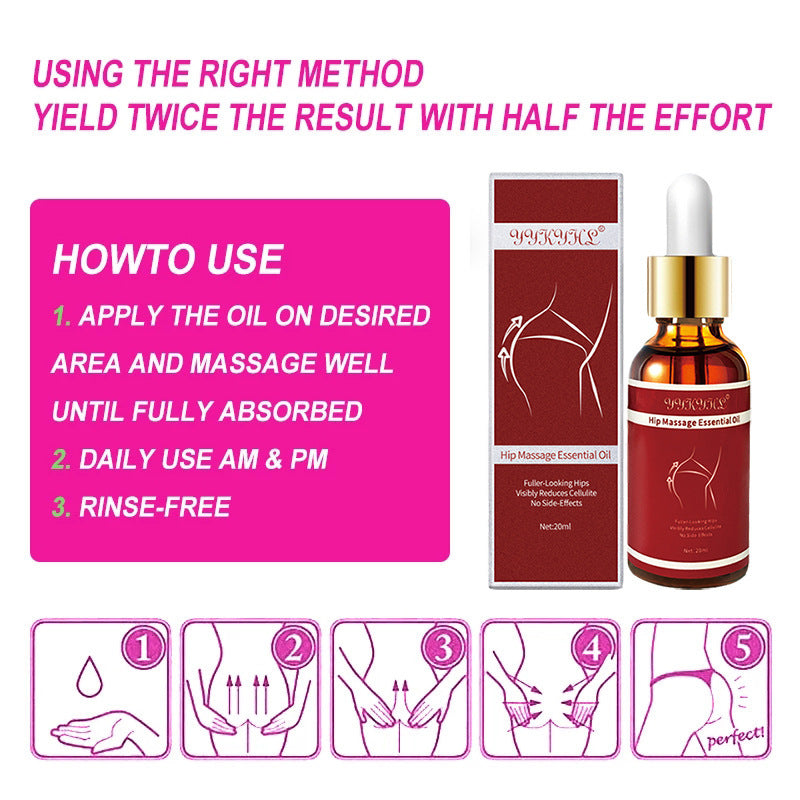 Crème Raffermissante et Liftante pour les Fesses – Hydratation, Fermeté et Élasticité Naturelle – 20 ml
