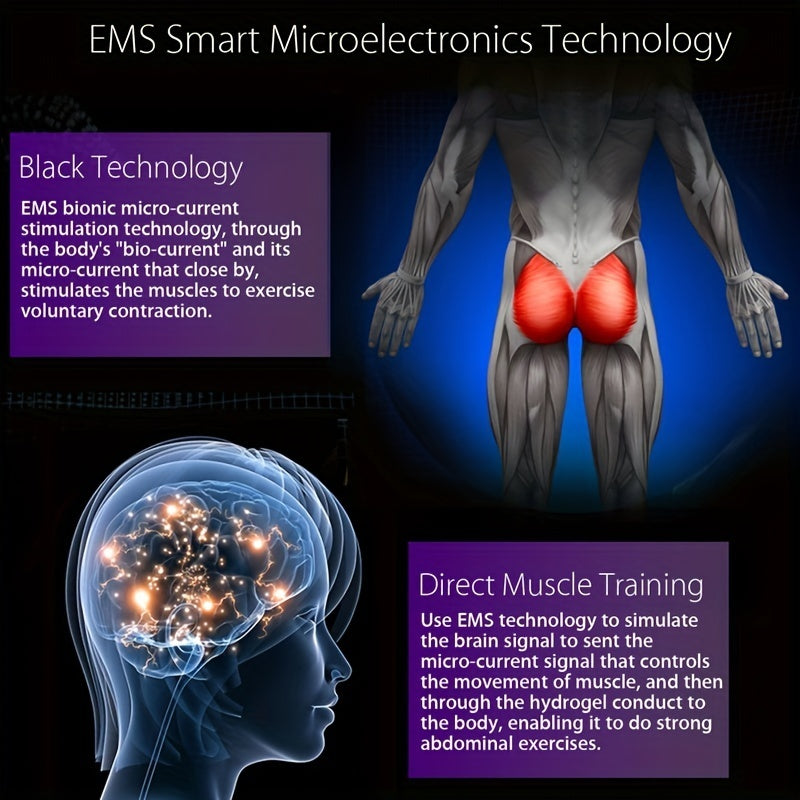 Stimulateur Musculaire Fessier EMS – Tonification et Raffermissement Sans Effort