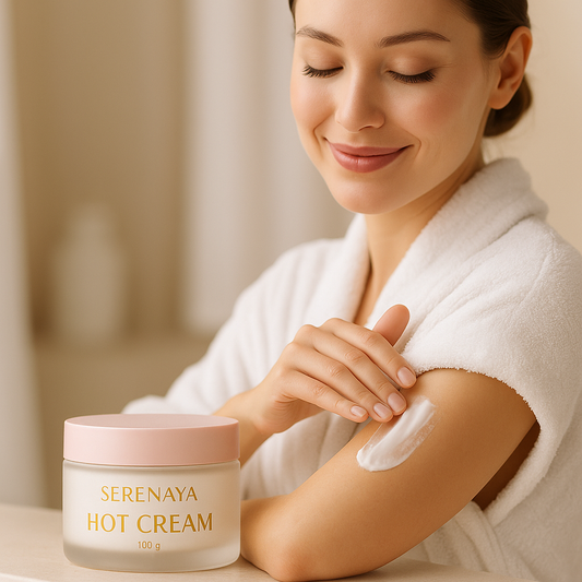 Crème Chauffante Amincissante et Raffermissante - Serenaya Hot Cream