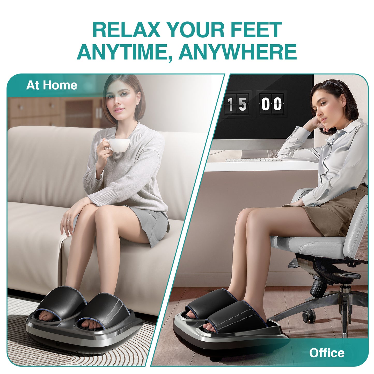 Offrez à vos pieds le luxe qu’ils méritent – Relaxation, Chaleur et Massage Profond à Domicile