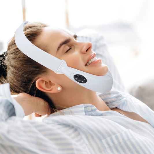 Masseur Facial V-Lift LED – Raffermissement du Visage & Réduction du Double Menton