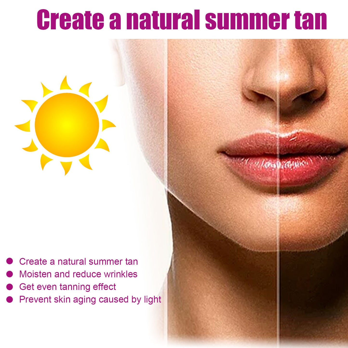 Gel Autobronzant Naturel – Effet Hâlé Instantané (100g)
