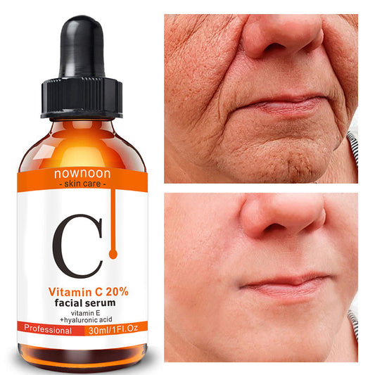 Sérum Vitamine C 20% & Collagène – Éclat du Teint, Anti-Âge & Hydratation Intense