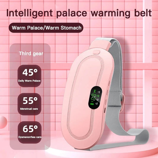 Ceinture Chauffante & Massante Sans Fil – Soulagement des Règles Instantané