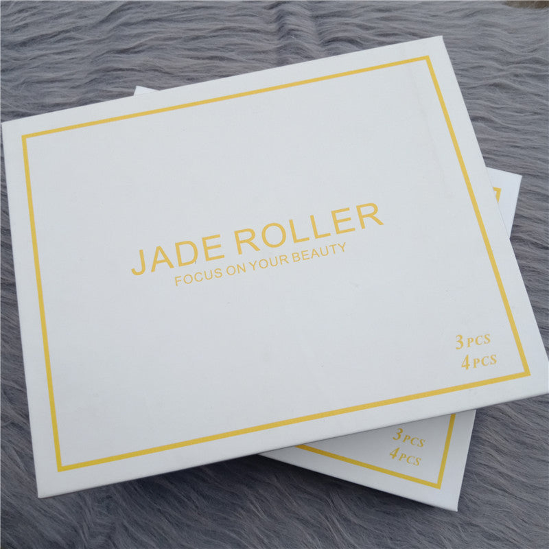 Coffret Massage Visage - Rouleau de Jade, Gua Sha et Roller Micro-Aiguilles